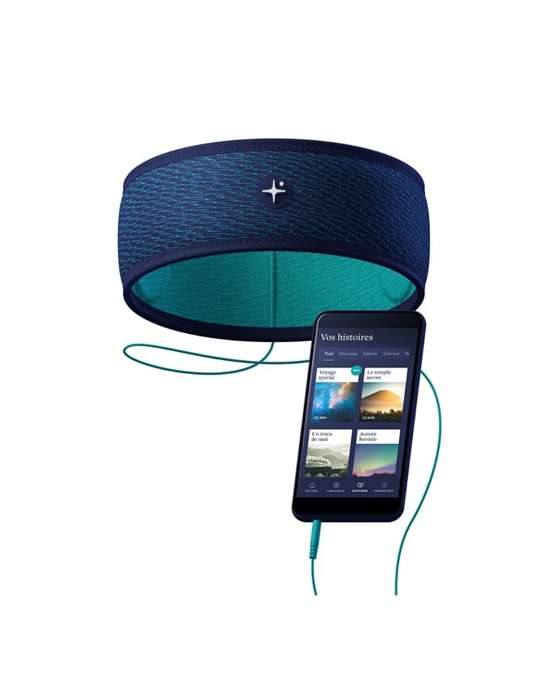 Hoomband Bandeau Sommeil & Relaxation - Audio Bluetooth, Cadeau bien-être